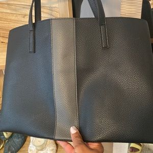 Black and grey handbag.  Like new condition.  Used once